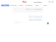 Tablet Screenshot of cashflownavigator.hu